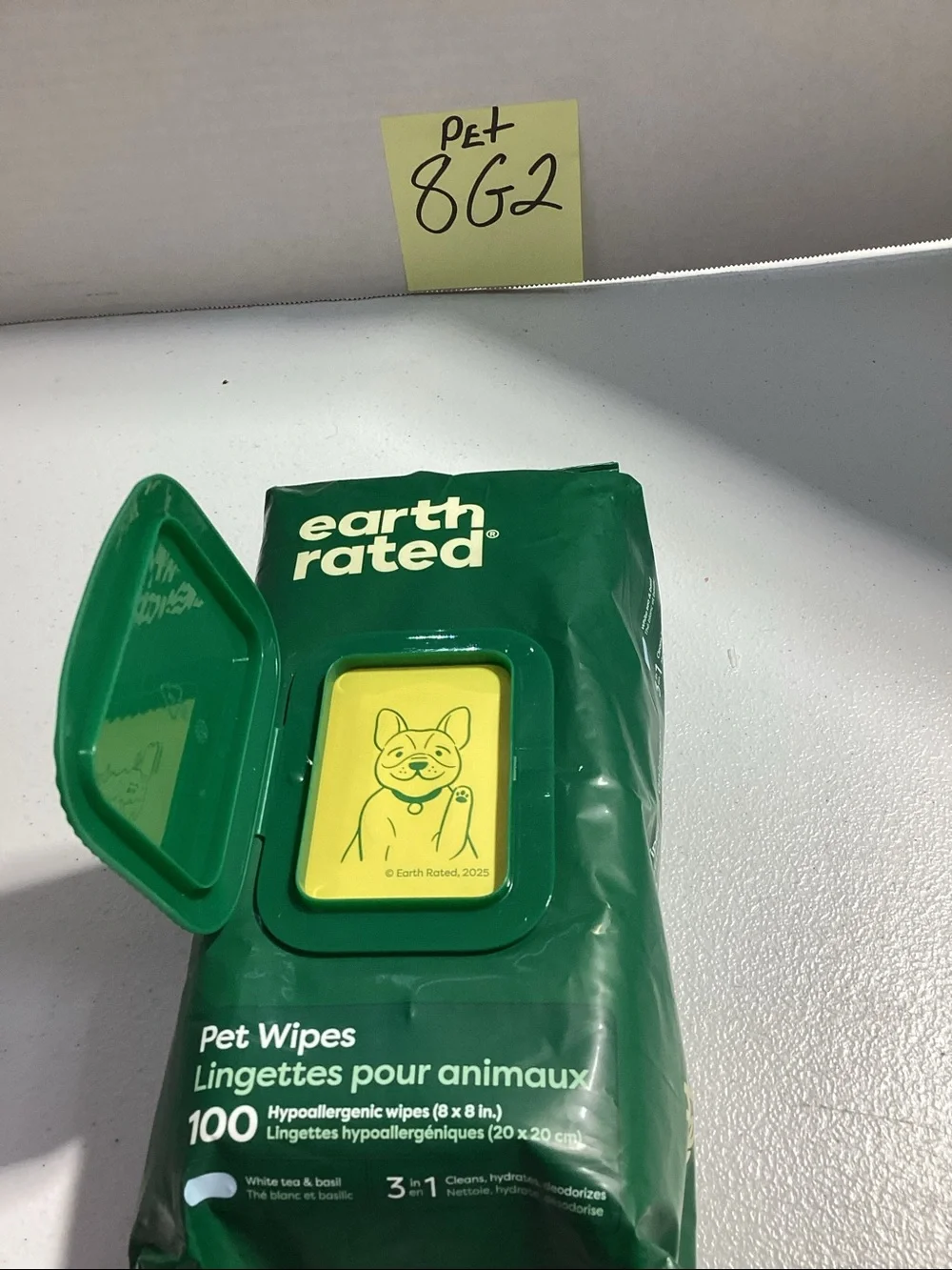Green Pet Wipes - Hypoallergenic Dog & Cat Wipes (Green)